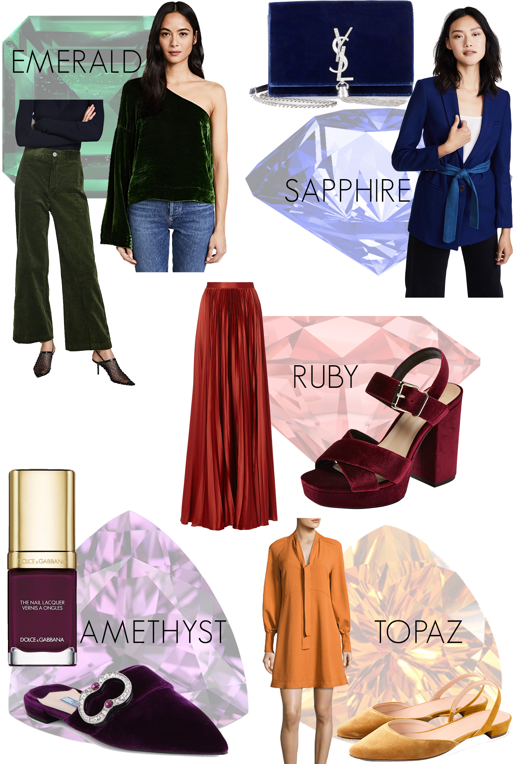 Jewel Tones For Fall