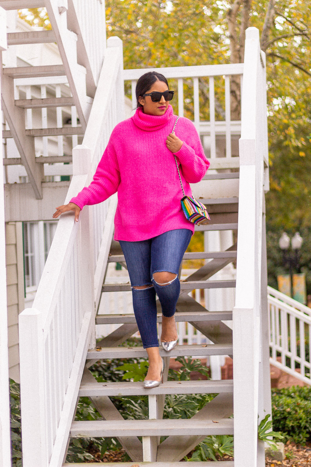 zara-neon-pink-oversized-sweater