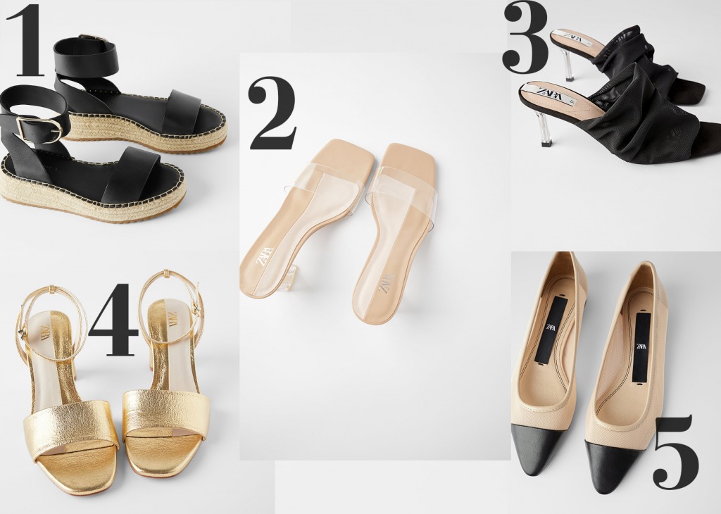 The Top Five Shoes At Zara Right Now