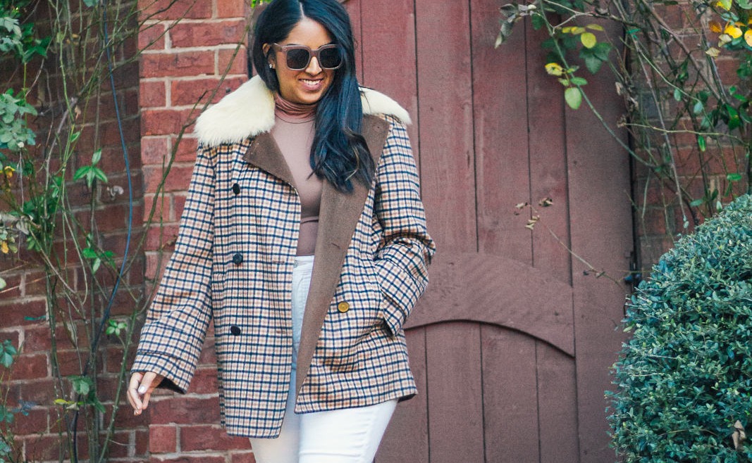 brown-checkered-coat